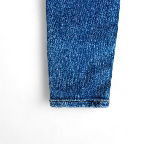 American Eagle Super Stretch Distressed Jeggings Medium Wash Juniors 00 - Picture 11 of 11